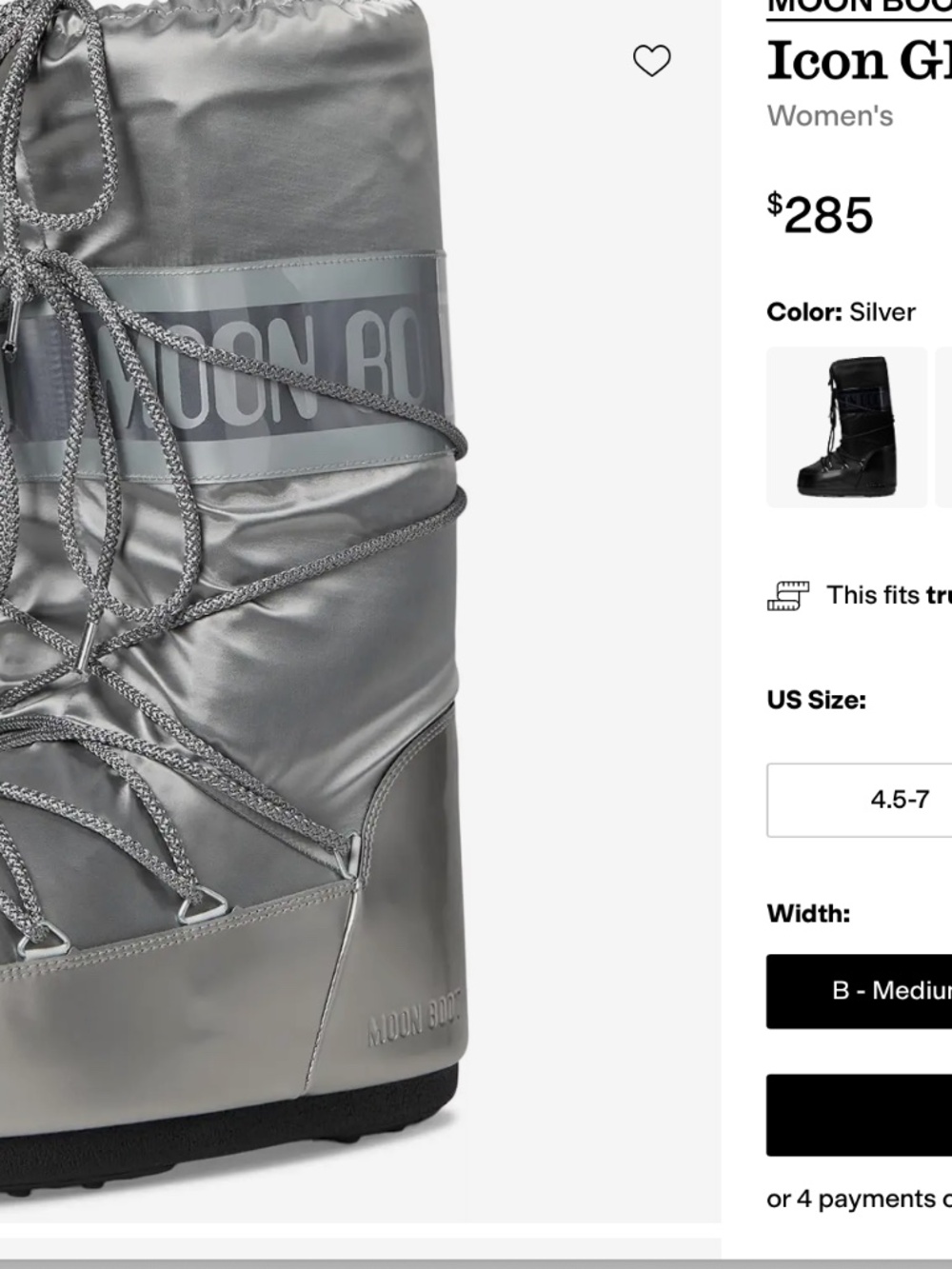Silver Moon Boots